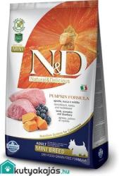 N&D Grain Free Dog Adult Mini lamb & blueberry with pumpkin 2,5 kg
