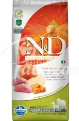 N&D Pumpkin Grain Free Adult Medium & Maxi boar & apple 12 kg