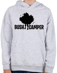 printfashion Fortnite Bush Camper - Gyerek kapucnis pulóver - Sport szürke (937136)