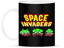 printfashion Space Invaders - Bögre - Fekete (936259)