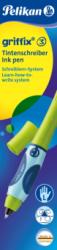 Pelikan Roller Griffix Pentru Stangaci, Culoare Verde, Cutie Carton (962230)