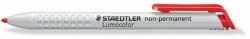 STAEDTLER Jelölõkréta adagoló, mindenre író, lemosható (omnichrom), STAEDTLER "Lumocolor 768", piros (TS768N20)