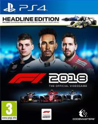 Codemasters F1 Formula 1 2018 [Headline Edition] (PS4)