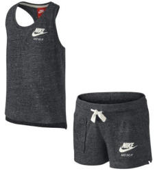 Nike KIDS Nike Gym Vitage Tank And Shorts Set Little Girls Grey 728841-060
