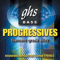 GHS el. basszushúr - Progressives, Medium, 45-105 - GHS-4M-NB