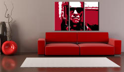 Kézzel festett POP Art festmény Terminátor 3 darab ter2 | különböző méretek