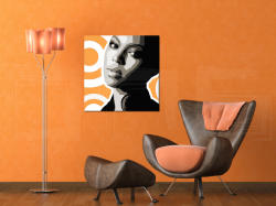 Kézzel festett POP Art festmény BEYONCÉ 1 db bey6 | különböző méretek