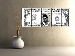  Kézzel festett POP Art festmény AL PACINO 5 darab al3 | különböző méretek