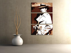  Kézzel festett POP Art festmény BOGARD 3-részes mocsár | különböző méretek