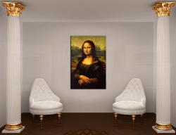 Vászonkép MONA LISA  Leonardo Da Vinci (reprodukció 100x150)