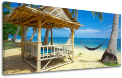 Falikép PANORÁMA STRAND (modern vászonképek)