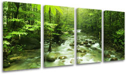 4-részes falfestés TREES ST034E41