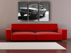  Kézzel festett POP Art festmény BULLIT 3-részes bul | különböző méretek