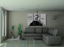  Kézzel festett POP Art festmény SNOOPY 3 darab snoopy2 | különböző méretek