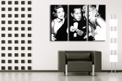  Kézzel festett POP Art festmény AL Bogard 3 db bog2 | különböző méretek