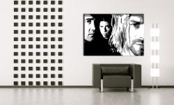  Kézzel festett vászonképek POP Art Nirvana nir (POP ART)