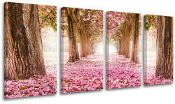  4-részes falfestés TREES ST008E41