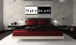 Kézzel festett POP Art festmény Monthy Python 2 db mp | különböző méretek