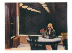 Educa Edward Hopper: Automat - 1927 500 db-os (12938)