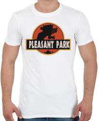 printfashion Fortnite Pleasant Park - Férfi póló - Fehér (959651)
