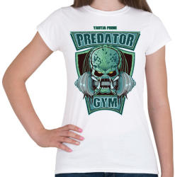 printfashion Predator Gym - Női póló - Fehér (957079)