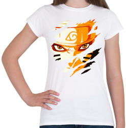 printfashion Naruto Kyubi Mode - Női póló - Fehér (962502)