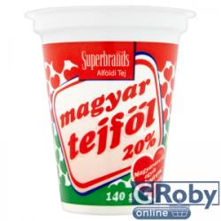 Alföldi Tej Magyar tejföl 20% 140g