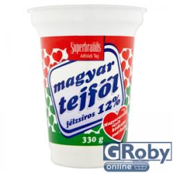 Alföldi Tej Magyar tejföl 12% 330g