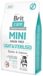 Brit Care Mini Grain Free Light & Sterilised Rabbit & Salmon 2 kg