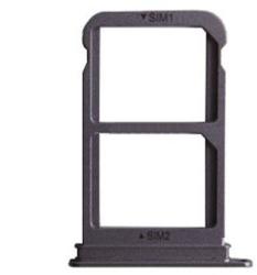 tel-szalk-004014 Huawei P20 fekete SIM kártya tálca (2 SIM kártyás telefonokhoz) (tel-szalk-004014)