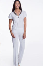 Luisa Moretti ZOE női pizsama bambuszból XL Krém szín / Cream