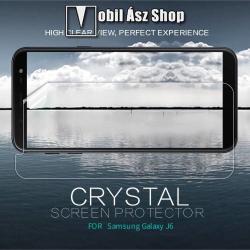 Nillkin SAMSUNG SM-J600F Galaxy J6 (2018), Nillkin fólia, Crystal Clear, sík részre
