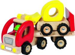 Goki Fa trailer bulldózerrel