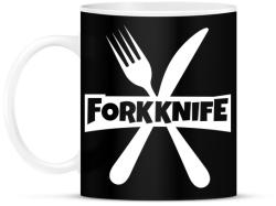 printfashion Forkknife - Bögre - Fekete (967760)