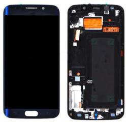 Samsung NBA001LCD002786 Gyári Samsung Galaxy S6 Edge SM-G925F G925 fekete gyári LCD kijelző érintővel kerettel (előlap) ragasztóval (NBA001LCD002786)