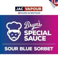 Jac Vapour Lichid Vape Fara Nicotina Jac Vapour Bryn's Special Sauce Sour Blue Sorbet 50ml, 80VG 20PG, Shortfill 75ml, Premium UK