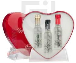 Chopin With Love Heart vodka Set 3x50 ml