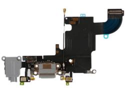 tel-szalk-004069 Apple iPhone 6S töltőcsatlakozó port, flexibilis kábel / töltő csatlakozó flex sötét szürke (tel-szalk-004069)
