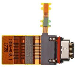 tel-szalk-004136 Sony Xperia XZ1 töltőcsatlakozó port, flexibilis kábel / töltő csatlakozó flex (tel-szalk-004136)