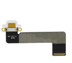  tel-szalk-004083 Apple iPad Mini töltőcsatlakozó port, flexibilis kábel / töltő csatlakozó flex fehér (tel-szalk-004083)