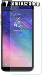 Samsung SM-A600F Galaxy A6 (2018), Üvegfólia, 0, 3mm vékony, 9H, Sík részre