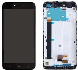 NBA001LCD003222 Xiaomi Redmi Note 5A Prime / Pro fekete LCD kijelző érintővel kerettel előlap (NBA001LCD003222)