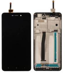NBA001LCD003219 Xiaomi Redmi 4A fekete OEM LCD kijelző érintővel kerettel, előlap (NBA001LCD003219)