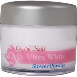 Crystalnails Slower-Ultra White 140ml (100g)