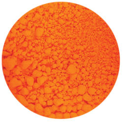 Crystalnails Neon pigmentpor - neon narancs