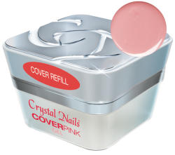 Crystalnails COVER REFILL Gel körömágyhosszabbító zselé - Pink (50ml)