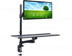 Maclean Single Monitor Sit-Stand Workstation (MC-681)