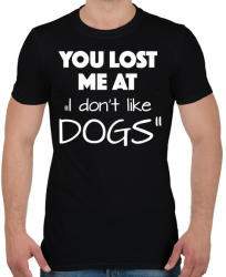 printfashion Elvesztettél - Férfi póló - Fekete (982551)