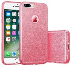 Telefontok iPhone 7/8 - pink Shiny tok (Apple logónál kivágással)