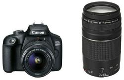 Canon EOS 4000D + EF-S 18-55mm III + 75-300mm III (3011C020AA) Aparat foto